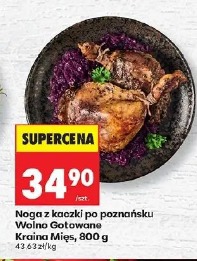 Noga z kaczki po poznańsku Wolno Gotowane Kraina Mięs