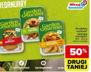 Produkty roślinne Garden Gourmet