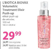 L'biotica Biovax Volumetric Treatment Elixir Push-up eliksir push-up do włosów