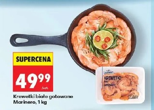 Krewetki białe gotowane Marinero