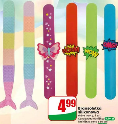 Bransoletka silikonowa