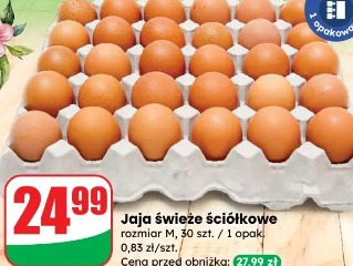 Jaja świeże ściółkowe
