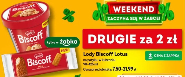Lody Biscoff Lotus