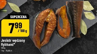 Jesiotr wędzony Rybhand