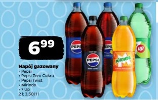 Napój gazowany Pepsi Pepsi Zero Cukru Pepsi Twist Mirinda 7UP