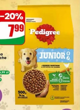 Pedigree Junior sucha karma dla psa