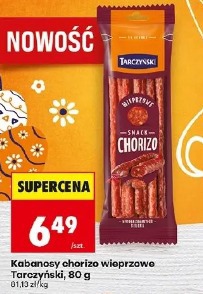 Kabanosy chorizo wieprzowe Tarczyński