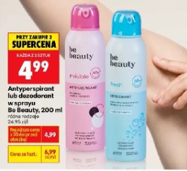 Antyperspirant lub dezodorant w sprayu Be Beauty