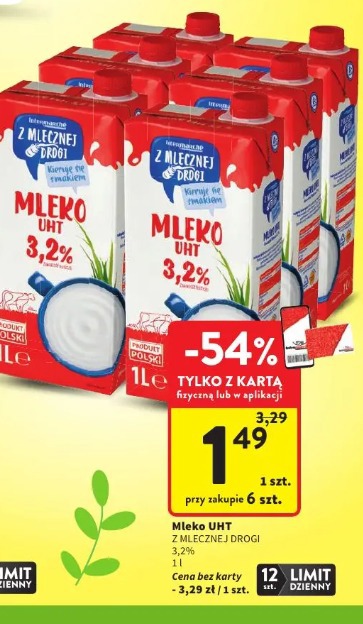 Mleko UHT Z Mlecznej Drogi 3,2%