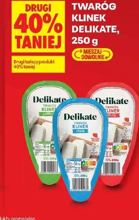 Twaróg klinek Delikate
