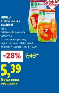 Lupilu Bio Ciasteczka dla dzieci