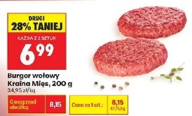 Burger wołowy Kraina Mięs