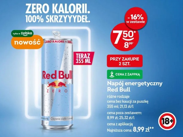 Napój energetyczny Red Bull