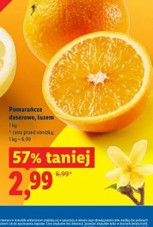 Pomarańcze deserowe