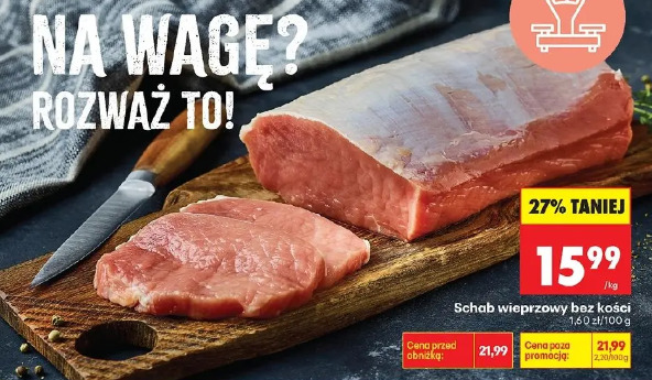 Schab wieprzowy bez kości