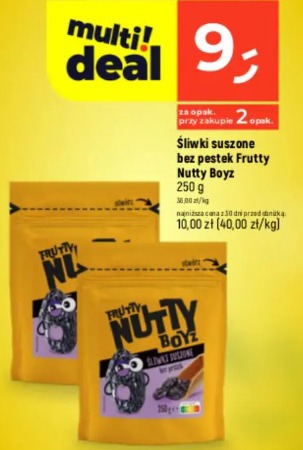 Śliwki suszone bez pestek Frutty Nutty Boyz