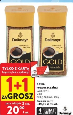 Kawa rozpuszczalna Dallmayr Gold