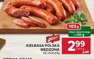 Kiełbasa polska wędzona Kier