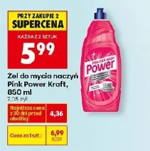 Żel do mycia naczyń Pink Power Kraft