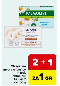 Wszystkie mydła w kostce marek Palmolive i Luksja