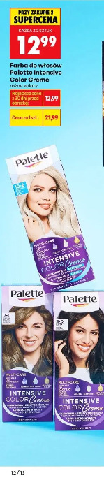 Farba do włosów Palette Intensive Color Creme