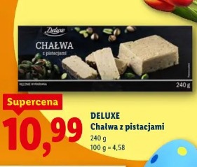 Deluxe Chałwa z pistacjami