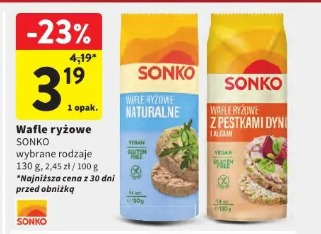 Wafle ryżowe Sonko