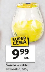 Świeca w szkle citronella