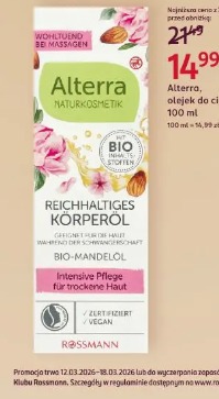 Alterra, olejek do ciała