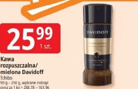 Kawa rozpuszczalna/mielona Davidoff Tchibo