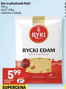 Ser w plastrach Ryki Rycki Edam