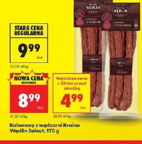 Kabanosy z wędzarni Kraina Wędlin Select