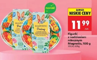 Figurki z nadzieniem mlecznym Magnetic