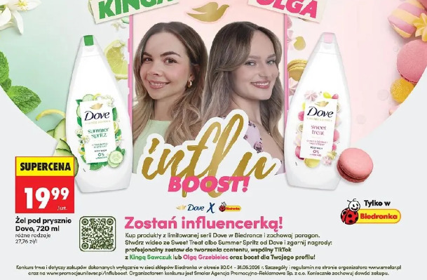 Żel pod prysznic Dove