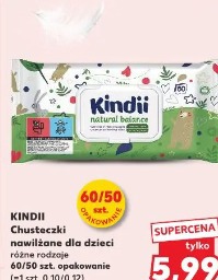 Kindii Chusteczki nawilżane dla dzieci