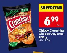 Chipsy Crunchips Cheese Cayenne Lorenz
