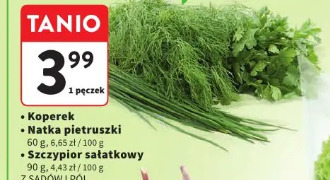 Koperek / Natka pietruszki / Szczypior sałatkowy Z Sadów i Pól