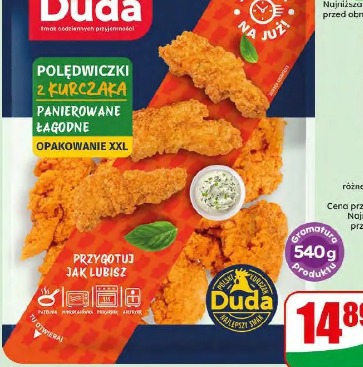 Polędwiczki panierowane z kurczaka Duda