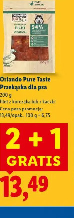 Orlando Pure Taste przekąska dla psa