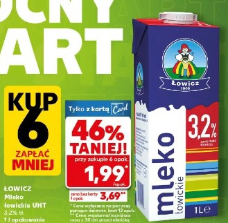 Łowicz Mleko łowickie UHT 3,2%