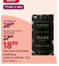 Wierzbicki & Schmidt, stylizujący puder do włosów