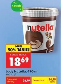 Lody Nutella