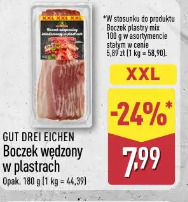 Gut Drei Eichen Boczek wędzony w plastrach