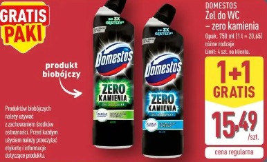 Domestos Żel do WC – zero kamienia