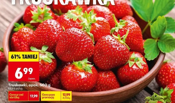 Truskawki, opak. 500g