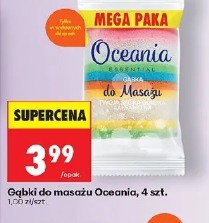 Gąbki do masażu Oceania