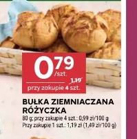 Bułka ziemniaczana różyczka