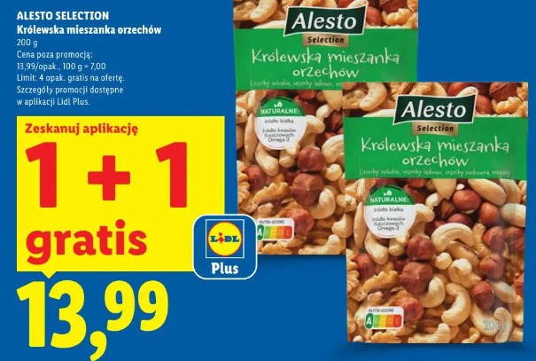 ALESTO SELECTION Królewska mieszanka orzechów