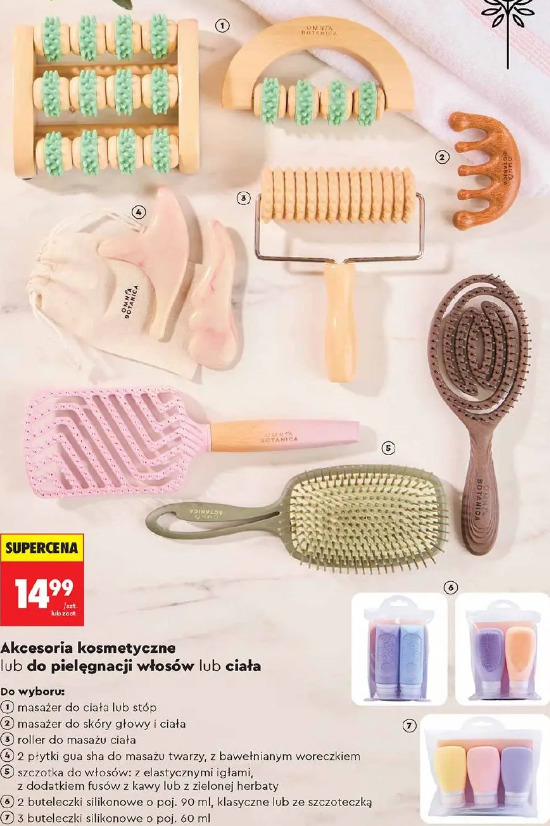 Akcesoria kosmetyczne lub do pielęgnacji włosów lub ciała Omnia Botanica
