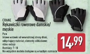 Crane Rękawiczki rowerowe damskie/męskie
